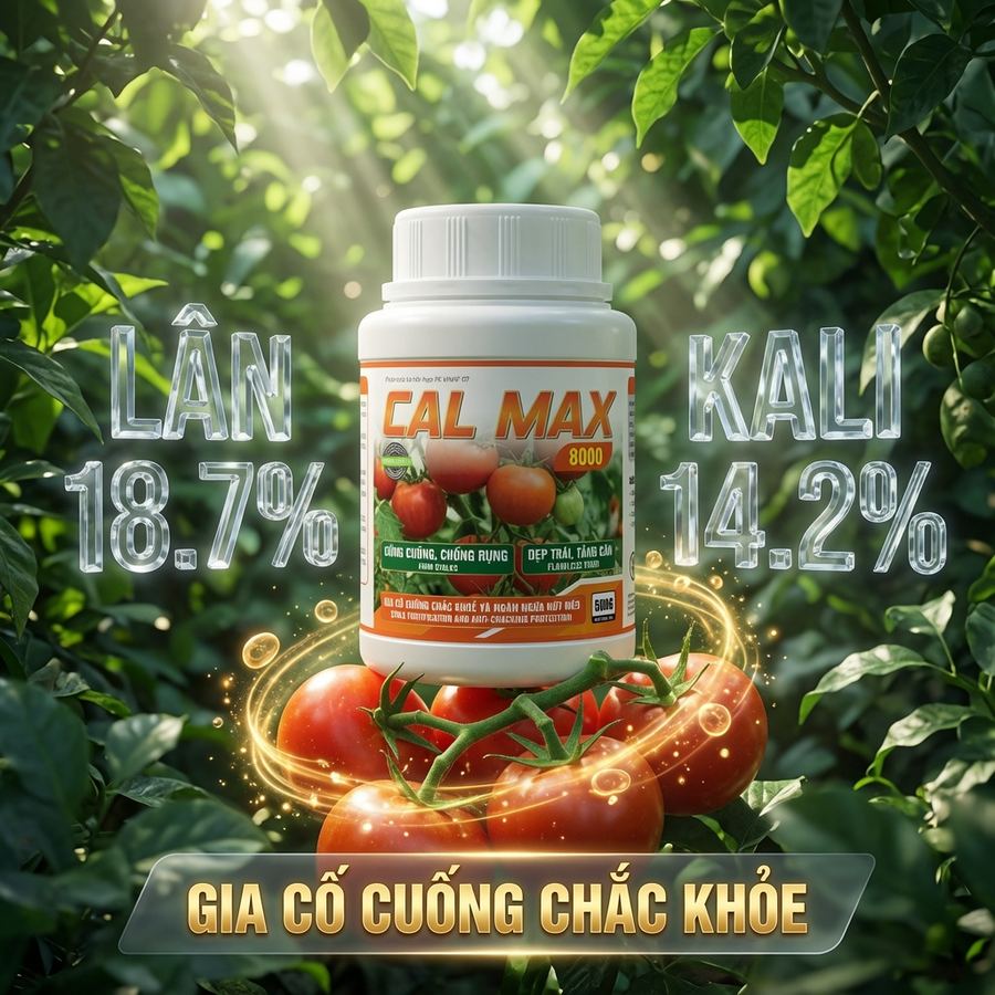 TĂNG ĐỘ CỨNG, BÓNG TRÁI - CAL MAX 8000